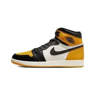 Air Jordan 1 Retro High OG Taxi 黑黃腳趾 555088-711