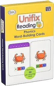 Didax Unifix Reading: Phonics Word-Building Cards