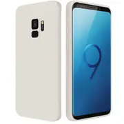 MCC For Samsung Galaxy S9 Soft Liquid Silicone Shockproof Case Cover G960 [White]