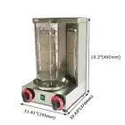 Gas & Electric Broiler Shawarma Machine Spinning Doner Kebab Gyro Grill Machine