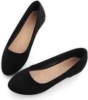 [TN TANGNEST] Women's Classic Pointed Toe Comfort Flat Shoes Casual Soft Slip On Ballet Flats