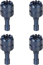 3 Pro/4 Pro Control Sticks, 4pcs Detachable Aluminum Alloy Drone Joysticks for DJI Mini 3/Mini 3 Pro/Mini 4 Pro/Air 3 /Mavic 3 Pro RC & RC 2 Remote Controller Replacement Accessories(Blue)