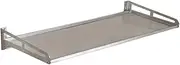 ZRL77y Multi-Function Shelf Microwave Oven Rack Home Wall-Mounted Stainless Steel Frame Modern Anti-Rust Tableware Rack (Size : 25X60CM)