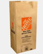 The Home Depot 30 Gal. Paper Lawn and Leaf Bags 20 Count