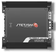 Stetsom HL1200.4 2-Ohms High Line 4-Channel Car Audio Amplifier HL1200.4 AMP