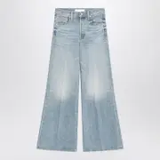 [Mother] The Tomcat Roller Skimp Jeans In Washed Light Blue 29 Light blue