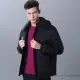 【ROBERTA 諾貝達】簡約休閒 鋪棉條紋夾克外套(黑色)