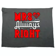 Mrs Always Right - Funny Towels Novelty Microfiber Gym Sports Towel