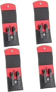 Minkissy 4 Sets Practical Nail Clippers Men's Grooming Set Manicure Tool Nail Trimming Clippers