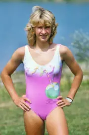 Steffi Graf German tennis star in Bruhl 1986 OLD PHOTO 6