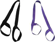 BCOATH 2pcs Yoga mat Strap Yoga mat Accessories Yoga mat Holder Strap Exercise mat Carrier Exercise mat Carrying Band Exercise mat Sling Fitness Multifunction Polyester Cotton Commodity