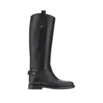 [BURBERRY] BURBERRY 'Cavalier' leather boots Woman 37 37 Black