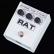 Proco Rat 2 White Ikebe Original Model Distortion Pedal Guitar Effector
