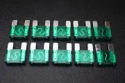 10 PACK MAXI 30 AMP FUSE BLADE STYLE CAR BOAT AUTOMOTIVE AUTO HOLDER FUSES EE