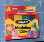 RoseArt Kids Modeling Clay 4 Colors Safe Non-Toxic No. 942