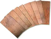 Yipscazo Peel and Stick backsplash 3 x 6 Inches 3D PVC Composite Wall Tile Stick on Backsplash Tile for Kitchen Bathroom, Laundry Room, Fireplace(Copper, 160 Pieces)