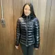 美國百分百【全新真品】Calvin Klein 羽絨外套 CK 保暖外套 女 口袋 連帽 黑色 H575