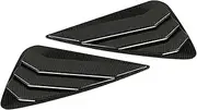 Compatible for Lexus NX200t 300h 2015-2021 ABS Carbon Fiber Side Vents Window Louver Shield Cover Moulding Car Accessories 2PCS