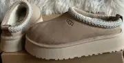 Women's UGG Braid Tazz Sand Platform Slipper Size 9