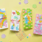 【CARE BEARS】彩虹熊 貼紙票根收集冊(拍立得相本 收據本)