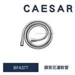 CAESAR 凱撒 BF437T 銀質沐浴軟管 花灑軟管 水龍頭軟管 蓮蓬頭水管 不鏽鋼軟管 淋浴軟管 大流量