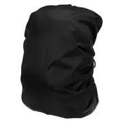 70L Backpack Rain Cover, Oxford Cloth, XL, Black