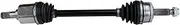 Axle Shaft Front Left Cv Axle Drive Shaft Assy C.V.Joint 49500-1R000 for Hyundai for Accent for Genesis for Ioniq for Veloster for Rio 2010- Front Axle
