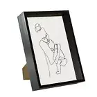 3D Deep Box Photo Frame Picture Display Shadow A4 (8 x 12") Black