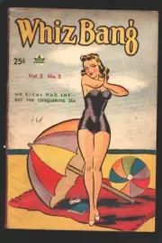 MAG: Whiz Bang 2/1945-Superior Magazine Canadian-Jokes-gags-cartoons-cheeseca...