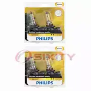 2 pc Philips Fog Light Bulbs for Volkswagen Bora CrossFox Gol Passat Polo wd (for: Volkswagen)