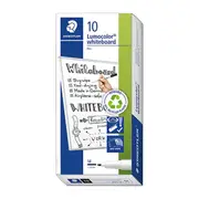 Staedtler Lumocolour Whiteboard Marker Box Of 10
