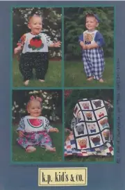 KP Kids & Co Classic Bears Tomato Watermelon Quilt Clothing Applique Pattern
