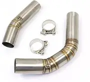 Exhaust Pipe for Y&amaha YZF-R1 R1 2004-2006 2007 2008 2009 2010 2011 2012 2013 2014 Motorcycle Exhaust Muffle Link Middle Pipe Exhaust Muffler (Color : 2009-2014)