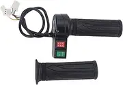 1 Pair Throttle Grips, 3 Speed Control Throttle Handle Grips, Scooter Speed Handle Grips for Electric Cycling, Scooters and Trikes
