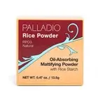 Palladio Rice Powder, Natural, Loose Setting Powder, Absorbs Oil, Leaves Face Lo