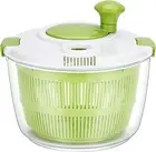 5L Salad Spinner Large, Lettuce Spinner Dryer with Comfortable Handle, Safe Lock