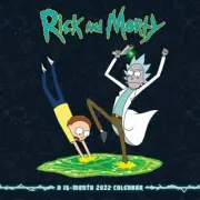 Rick and Morty 2022 16 Month WALL CALENDAR Cartoon Network Adult Swim New NIS