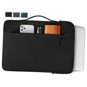Laptop Sleeve Case Waterproof Handle Laptop Bag Protective 13.3-14 Inch Black