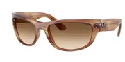 Ray-Ban RB2289 Mega Balorama 140351 Men's Sunglasses Brown Size 60