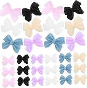 30pcs Nail Charms Bow Nail Gems Manicure Art Jewelries Women Nail Decorations Small Nail Charms