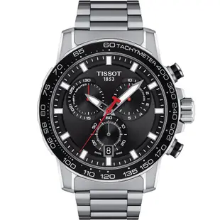 TISSOT SUPERSPORT 競速賽車運動時尚錶(T1256171105100)45.5mm
