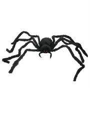 Northlight 48in Spider with LED Flashing Eyes Halloween Decoration NoSize Black