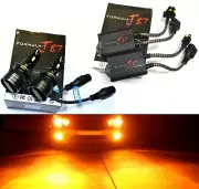 LED G8 Canceler 9012 HIR2 Amber Two Bulbs Head Light Low Beam Replacement Stock (for: Fiat)