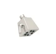 HB Multi-Jet Adjustable Square Shower Head P0227114 in PVD Polished Nickel