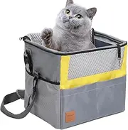 Basket, Pet Basket, Adjustable Shoulder Straps Basket for Dogs, Pet Harness Small Dog Ventilated Mesh Backpack, Storage Basket for Small Dogs and Cats
