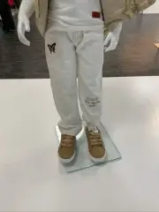 NEW Honor the Gift Russell Westbrook Patch White Denim Age 7-8 Years
