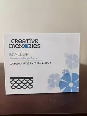 Creative Memories Scallop Decorative Border Punch - New, Retired