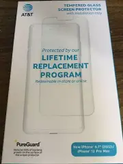 AT&T tempered glass screen protector iPhone 14 Plus / iPhone 13 pro max 4282R
