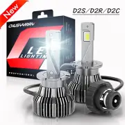 2X D2S D2R For Subaru Outback 2015-2017 HID Xenon Super White Conversion Kit