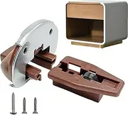 Drawer Guide Kit | Drawer Rail Installation Positioner | Drawer Track Guides Replacement Furniture Drawer Parts for Retro Kitchen Cabinets, Buffet Table